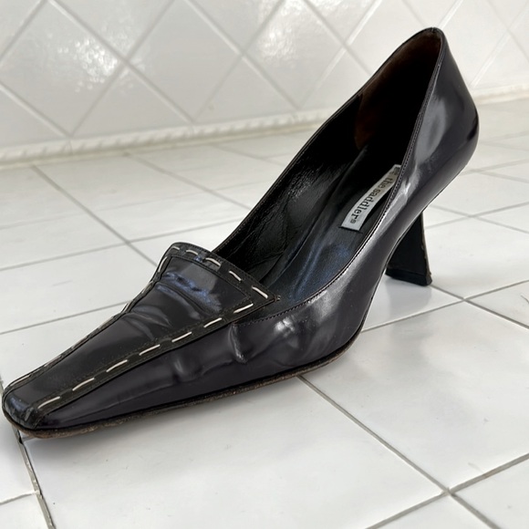 Plum patent Italian Heels - Picture 1 of 5